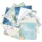 Wrapables 6x6 Decorative Single-Sided Scrapbook Paper for Arts & Crafts Projects, Scrapbooking, Card-Making